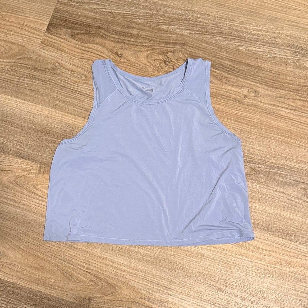 Aerie Light Blue Athletic Tank Top